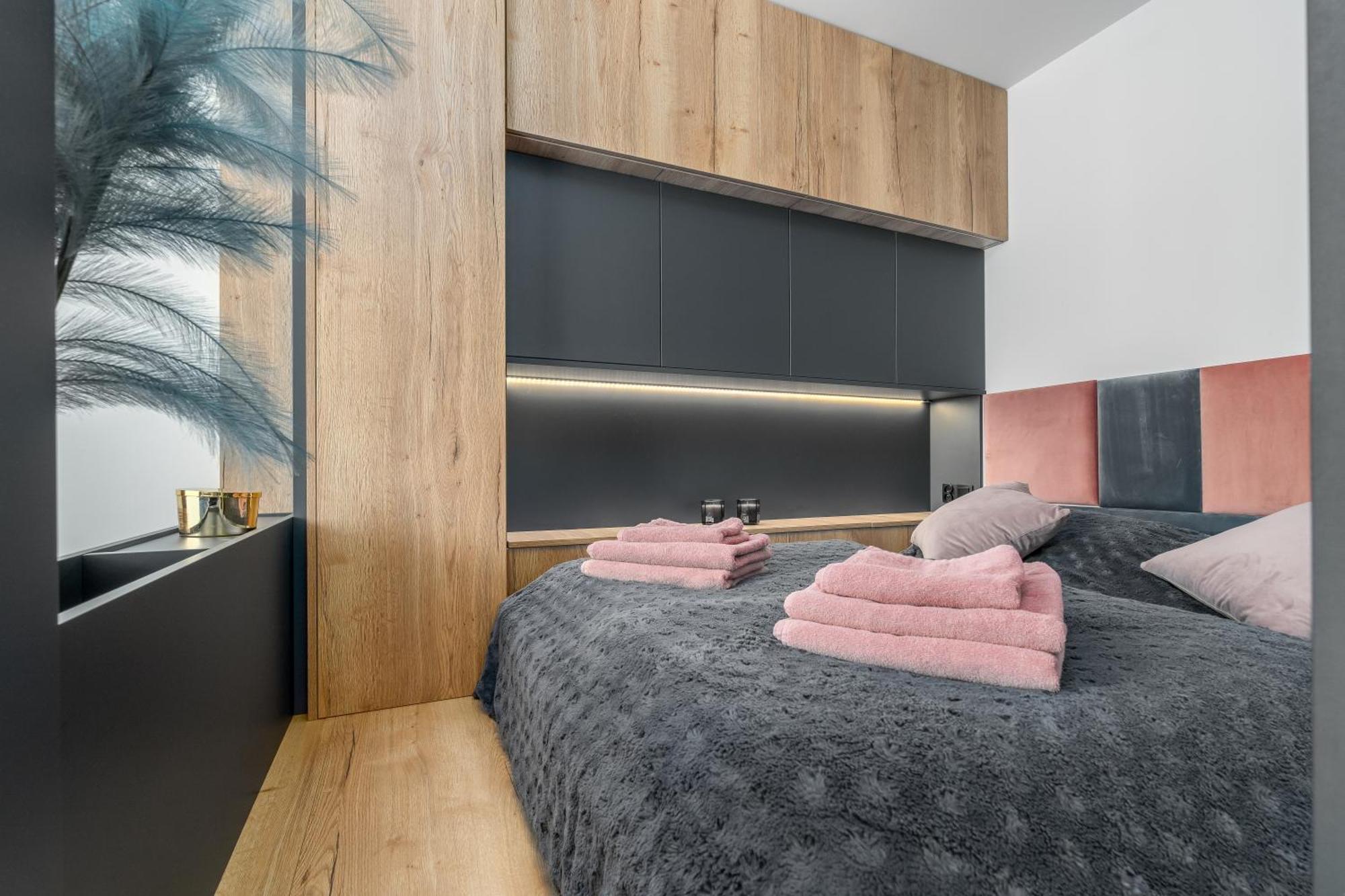 Apartament Flaming Hanza Tower Estetino Exterior foto