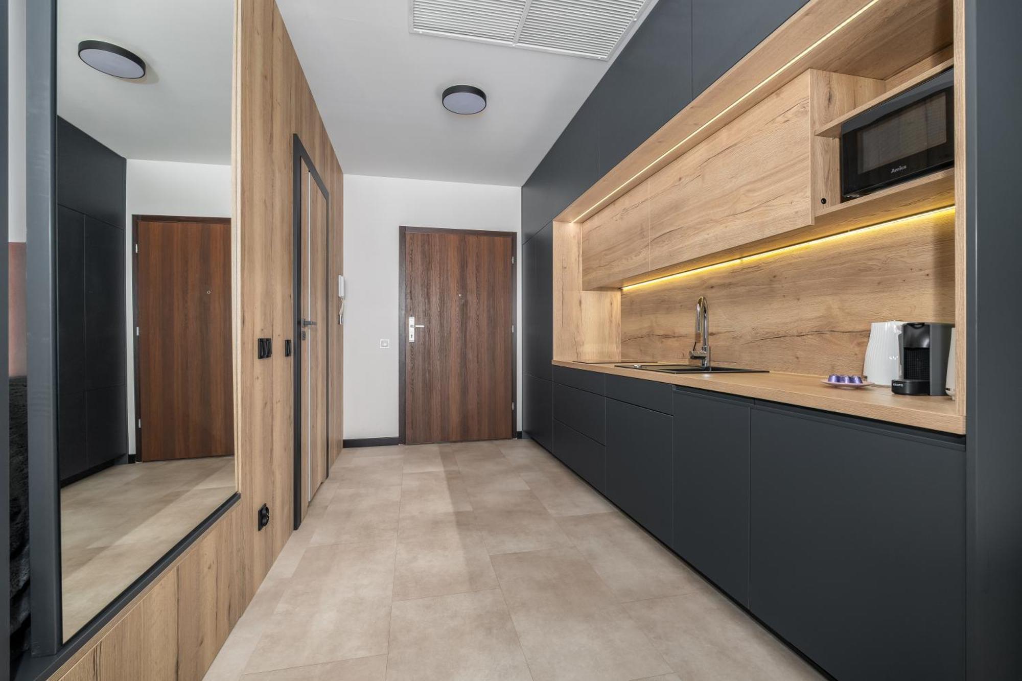 Apartament Flaming Hanza Tower Estetino Exterior foto