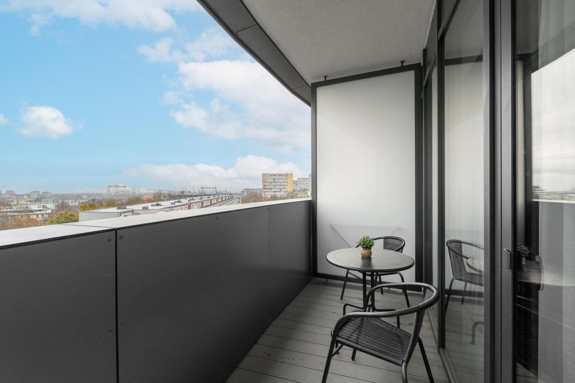 Apartament Flaming Hanza Tower Estetino Exterior foto